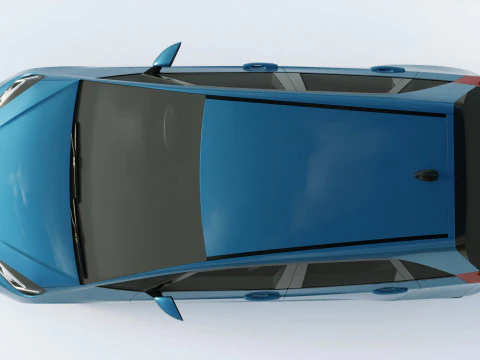 Honda Jazz 2020 3D Model