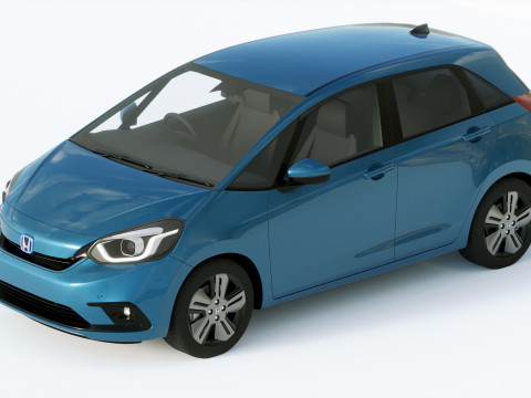 Honda Jazz 2020 3D Model