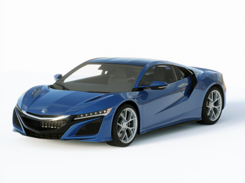 Honda NSX 2017-2019 Model 3D