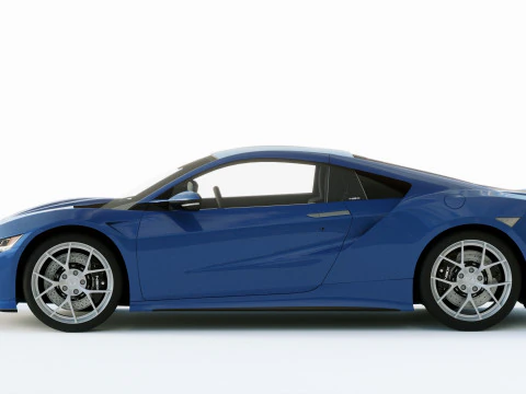 Honda NSX 2017-2019 3D Model