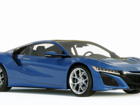 Honda NSX 2017-2019 3D Model
