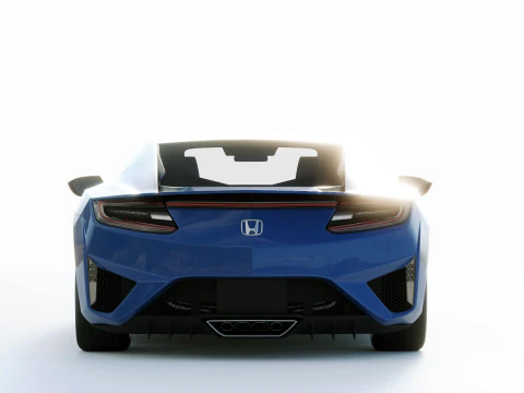 Honda NSX 2017-2019 3D Model