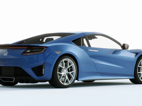 Honda NSX 2017-2019 3D Model