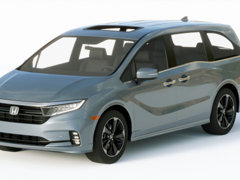 Honda Odyssey 2021 3D Model