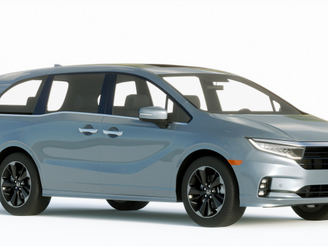 Honda Odyssey 2021 3D Model