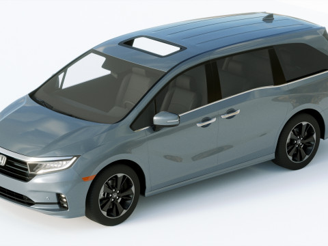 Honda Odyssey 2021 3D Model