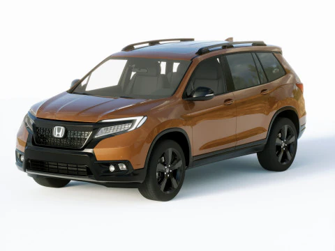 Honda Passport 2019 3D Model