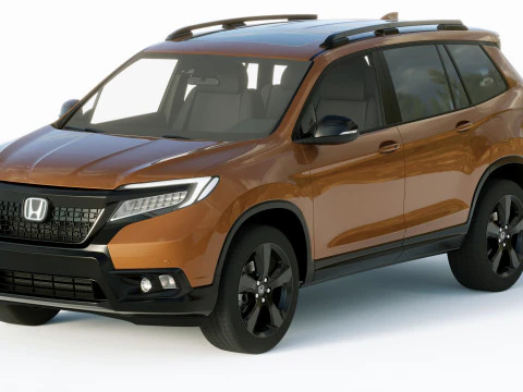 Honda Passport 2019 3D Model