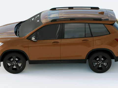 Honda Passport 2019 3D Model