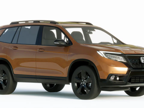Honda Passport 2019 3D Model