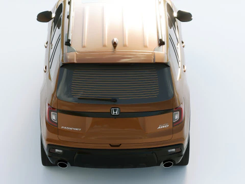 Honda Passport 2019 3D Model