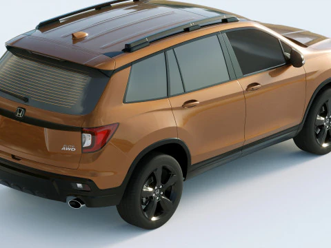 Honda Passport 2019 3D Model