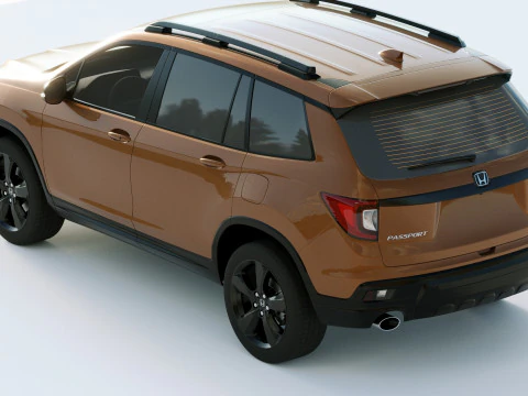 Honda Passport 2019 3D Model