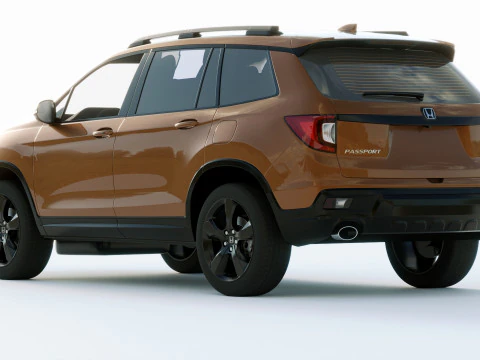 Honda Passport 2019 3D Model
