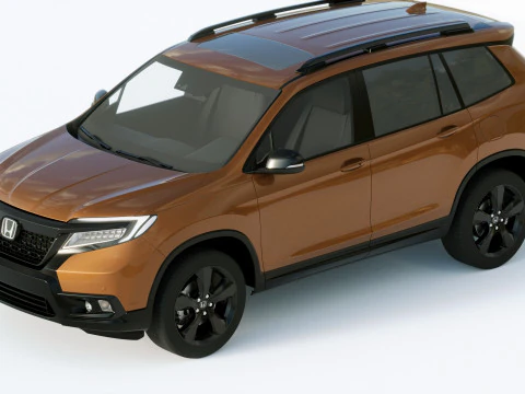 Honda Passport 2019 3D Model