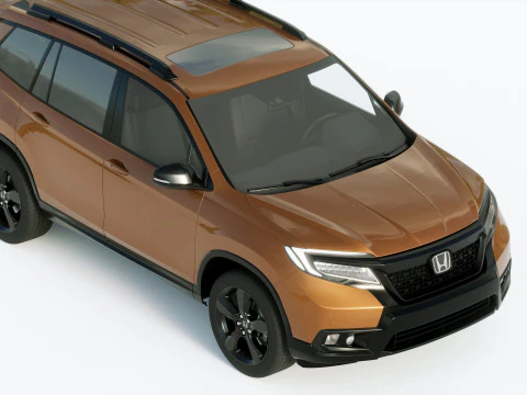 Honda Passport 2019 3D Model