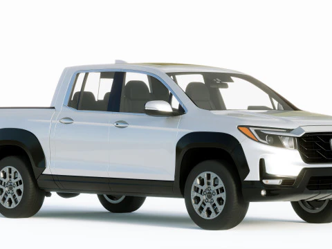 Honda Ridgeline 2021 3D Model