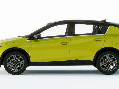 Hyundai Bayon 2022 3D Model