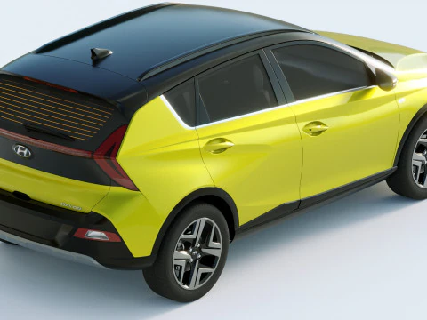 Hyundai Bayon 2022 3D Model