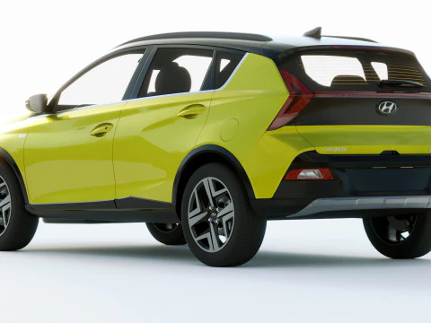 Hyundai Bayon 2022 3D Model