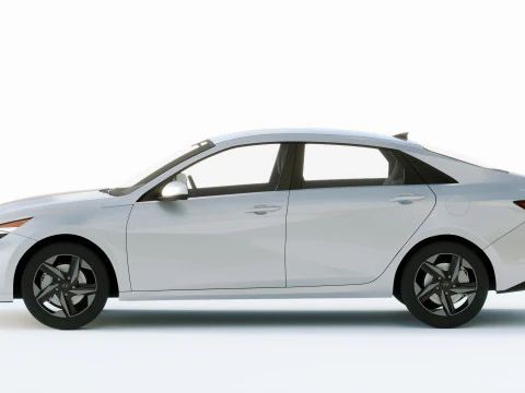 Hyundai Elantra 2021 3D Model
