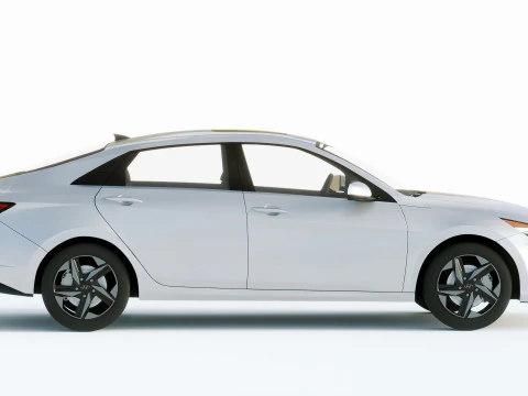 Hyundai Elantra 2021 3D Model