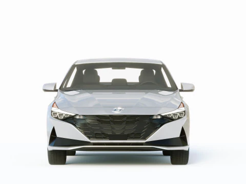Hyundai Elantra 2021 3D Model