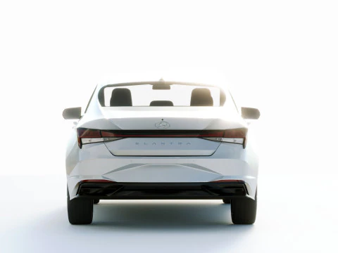 Hyundai Elantra 2021 3D Model
