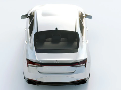 Hyundai Elantra 2021 3D Model