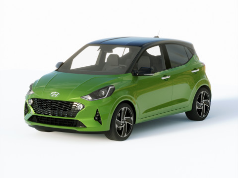 Hyundai I10 2020 3D Model