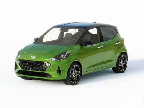 Hyundai I10 2020 3D Model