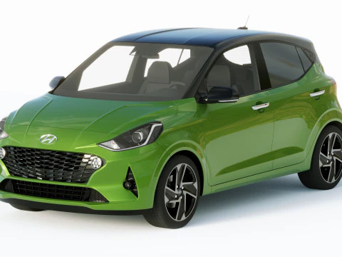 Hyundai I10 2020 3D Model