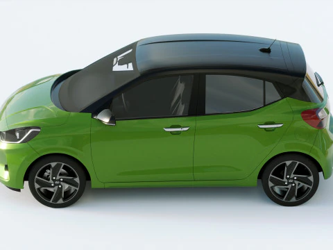 Hyundai I10 2020 3D Model