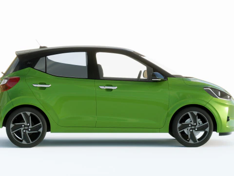 Hyundai I10 2020 3D Model