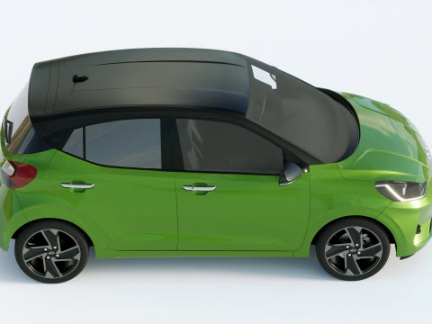 Hyundai I10 2020 3D Model