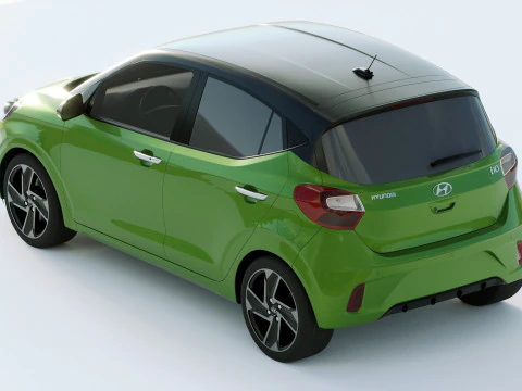 Hyundai I10 2020 3D Model