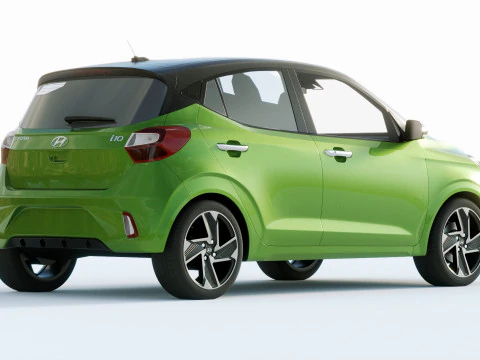 Hyundai I10 2020 3D Model