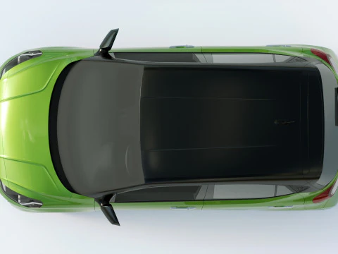 Hyundai I10 2020 3D Model