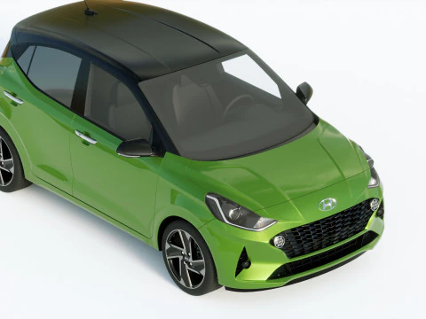 Hyundai I10 2020 3D Model