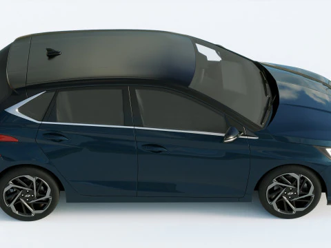 Hyundai I20 2021 3D Model
