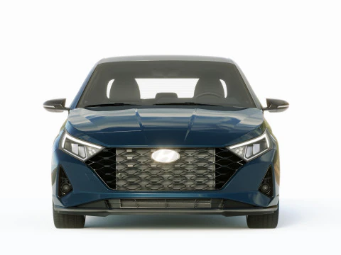 Hyundai I20 2021 3D Model