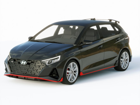 Hyundai I20 N 2021 3D Model