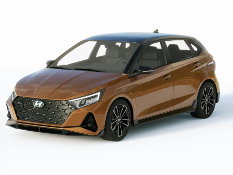 Hyundai I20 N Line 2021 3D Modell