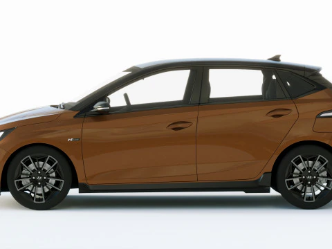 Hyundai I20 N Line 2021 3D Model