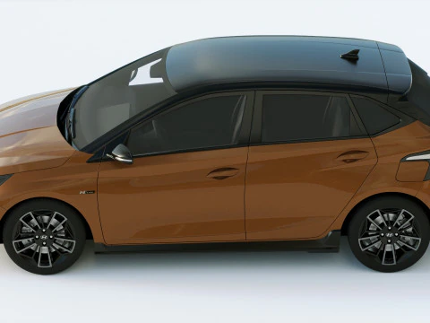 Hyundai I20 N Line 2021 3D Model