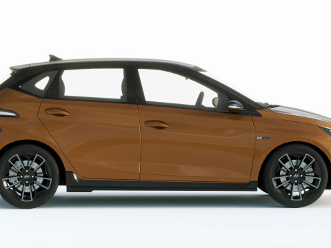 Hyundai I20 N Line 2021 3D Model