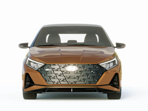 Hyundai I20 N Line 2021 3D Model