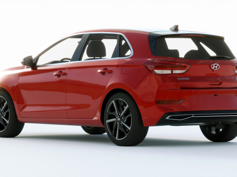 Hyundai I30 2020 3D Model