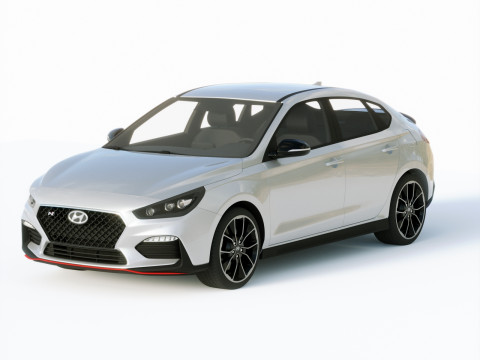 Hyundai I30 Fastback N 2019 3D Model
