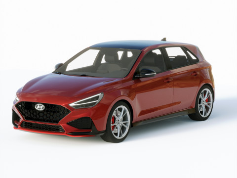 Hyundai I30 N 2021 3D Model